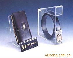 供應(yīng)亞克力皮具展示架 有機玻璃制品 圖